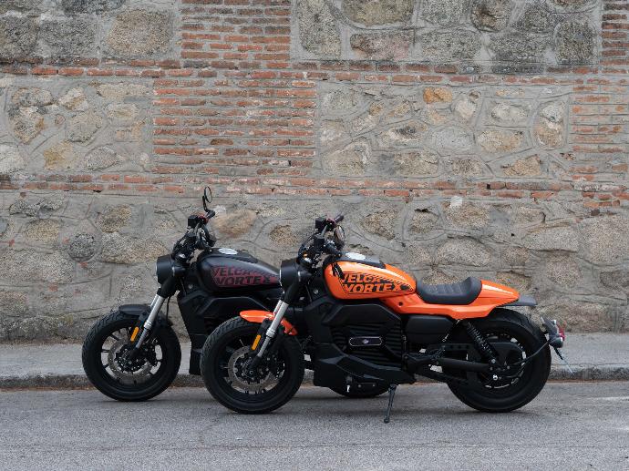 Velca Vortex Custom Eléctrica 125