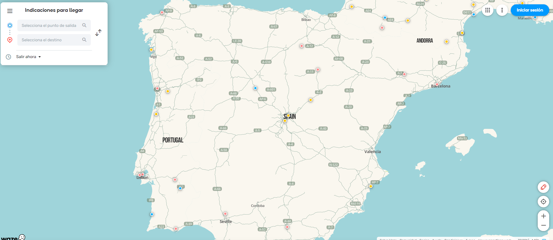 Waze App para motos electrica