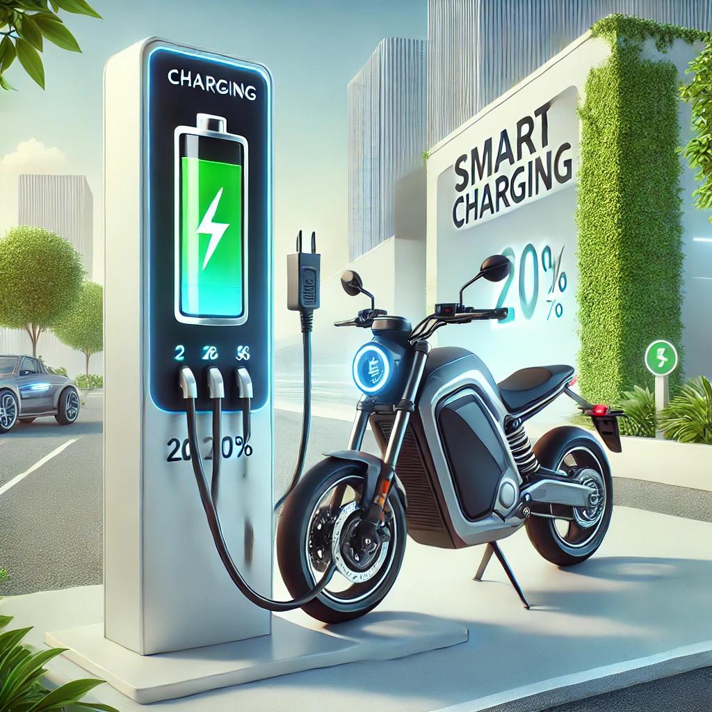 carga inteligente moto electrica