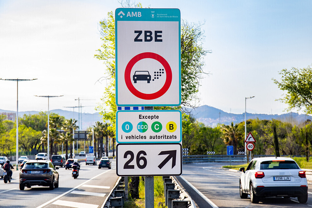 Zona Bajas emisiones España